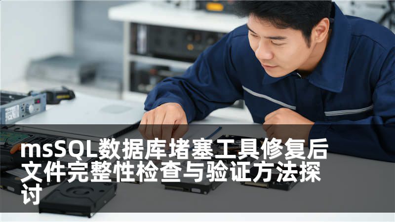 msSQL数据库堵塞工具修复后文件完整性检查与验证方法探讨