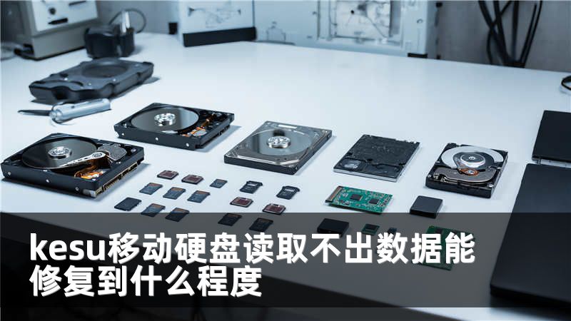 kesu移动硬盘读取不出数据能修复到什么程度