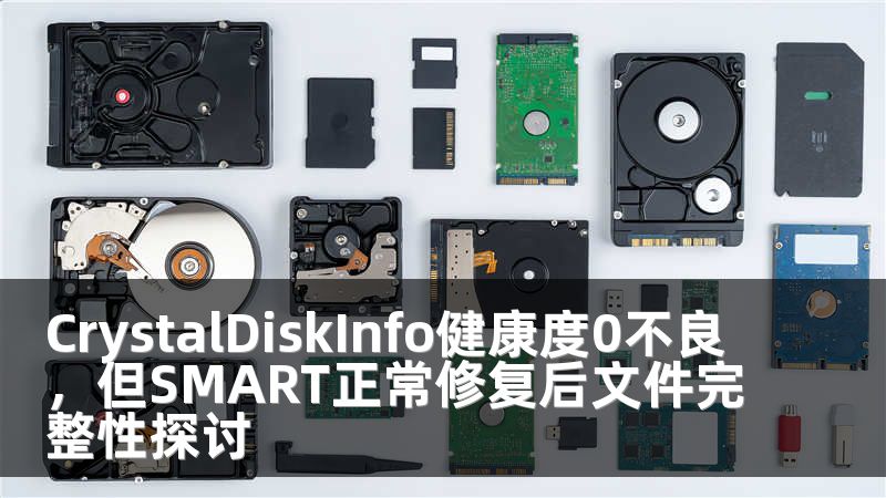 CrystalDiskInfo健康度0不良，但SMART正常修复后文件完整性探讨