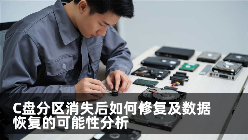 C盘分区消失后如何修复及数据恢复的可能性分析
