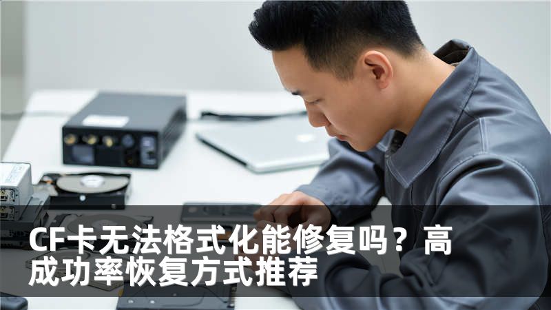 CF卡无法格式化能修复吗？高成功率恢复方式推荐