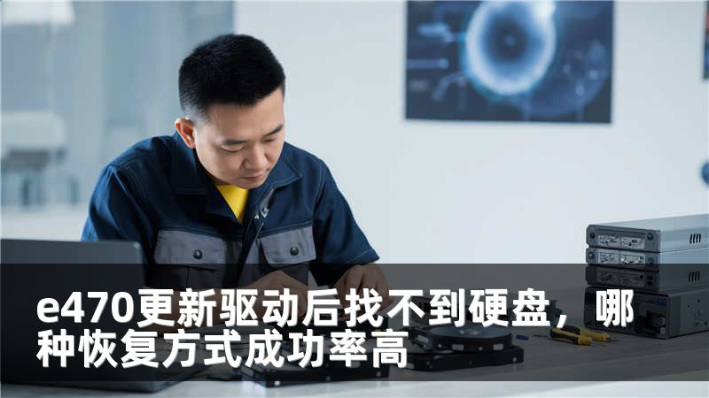 e470更新驱动后找不到硬盘，哪种恢复方式成功率高