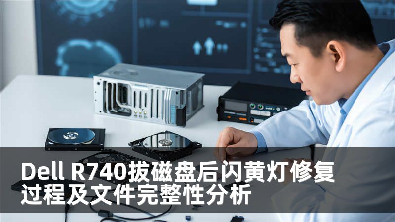Dell R740拔磁盘后闪黄灯修复过程及文件完整性分析