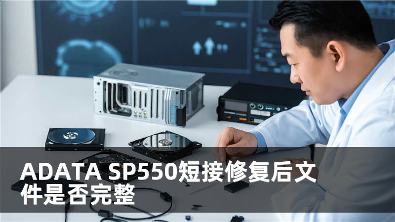 ADATA SP550短接修复后文件是否完整