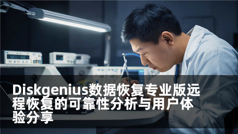 Diskgenius数据恢复专业版远程恢复的可靠性分析与用户体验分享