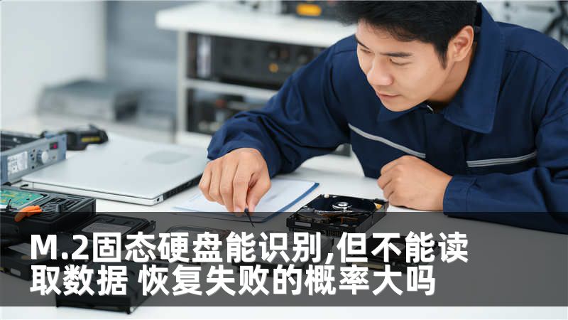 M.2固态硬盘能识别,但不能读取数据 恢复失败的概率大吗