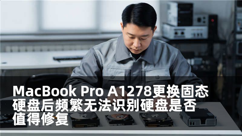 MacBook Pro A1278更换固态硬盘后频繁无法识别硬盘是否值得修复