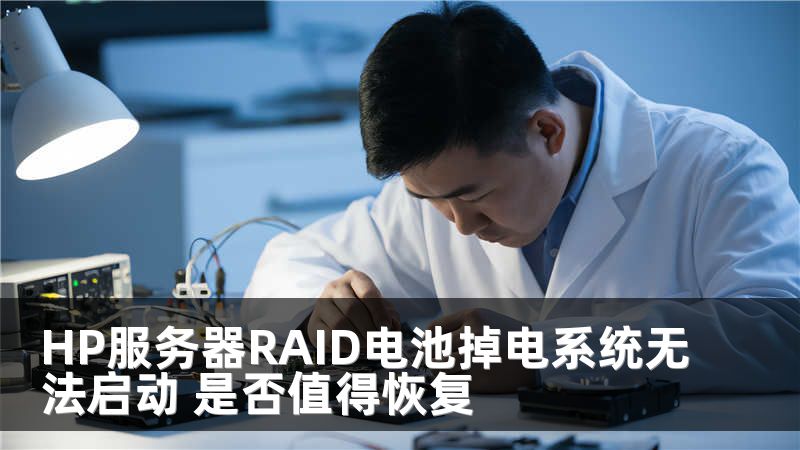 HP服务器RAID电池掉电系统无法启动 是否值得恢复