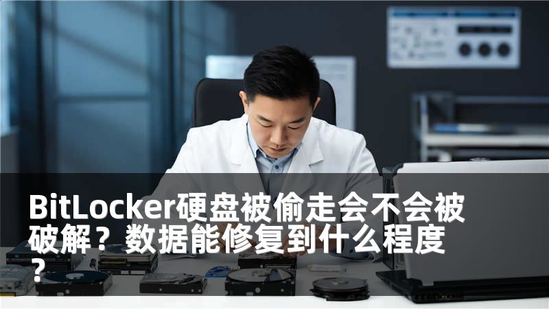 BitLocker硬盘被偷走会不会被破解？数据能修复到什么程度？