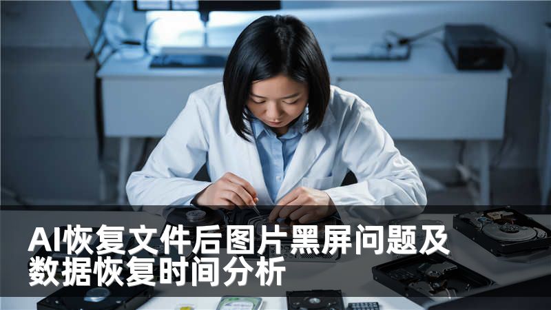 AI恢复文件后图片黑屏问题及数据恢复时间分析