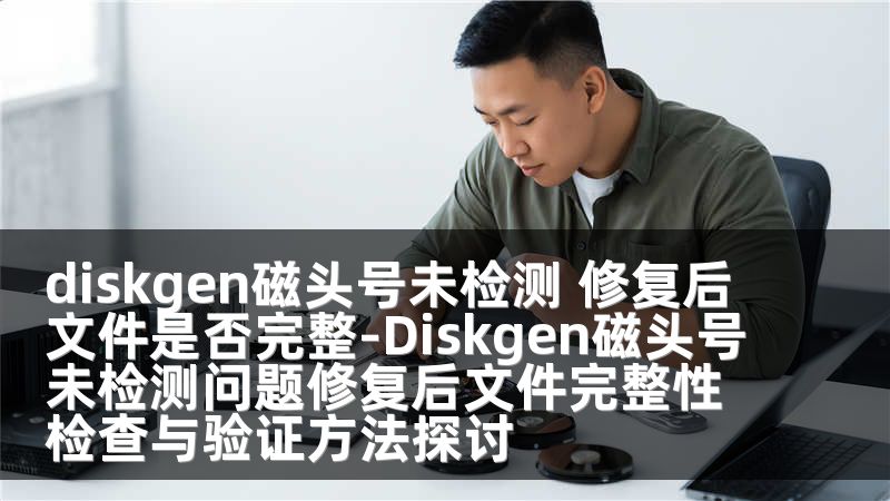 diskgen磁头号未检测 修复后文件是否完整-Diskgen磁头号未检测问题修复后文件完整性检查与验证方法探讨