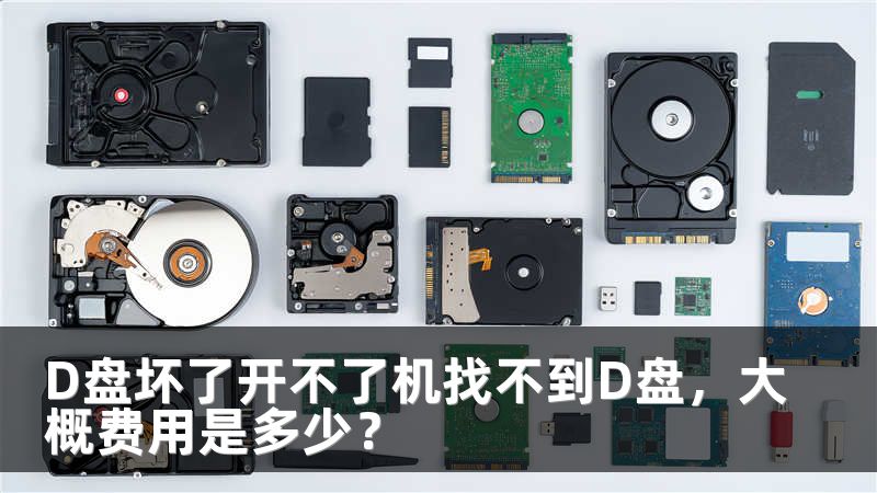 D盘坏了开不了机找不到D盘，大概费用是多少？