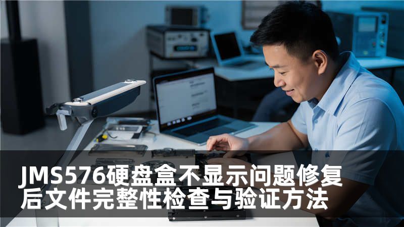 JMS576硬盘盒不显示问题修复后文件完整性检查与验证方法