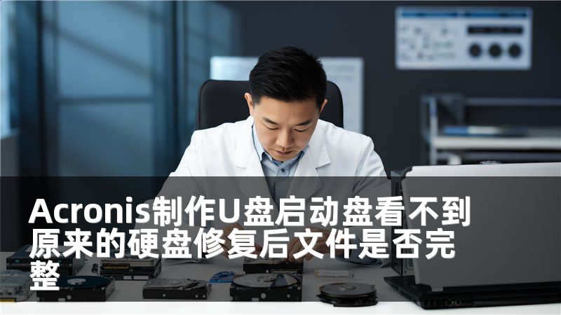 Acronis制作U盘启动盘看不到原来的硬盘修复后文件是否完整