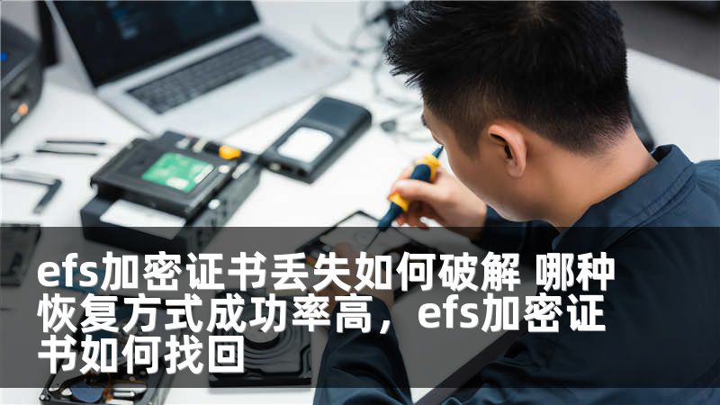 efs加密证书丢失如何破解 哪种恢复方式成功率高，efs加密证书如何找回