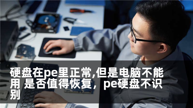 硬盘在pe里正常,但是电脑不能用 是否值得恢复，pe硬盘不识别
