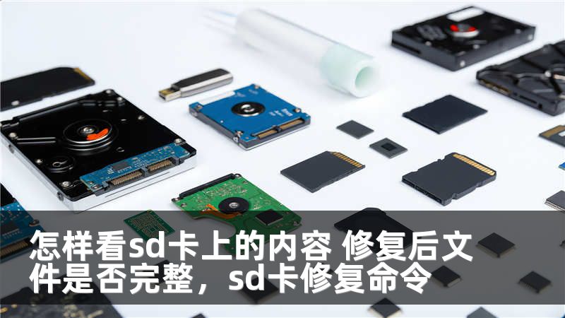 怎样看sd卡上的内容 修复后文件是否完整，sd卡修复命令
