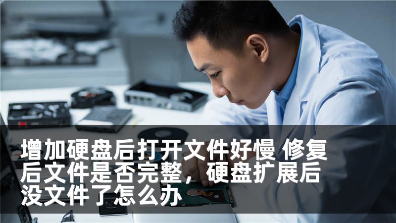 增加硬盘后打开文件好慢 修复后文件是否完整,硬盘扩展后没文件了怎么办
