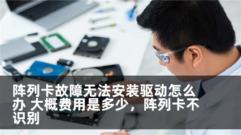 阵列卡故障无法安装驱动怎么办 大概费用是多少，阵列卡不识别