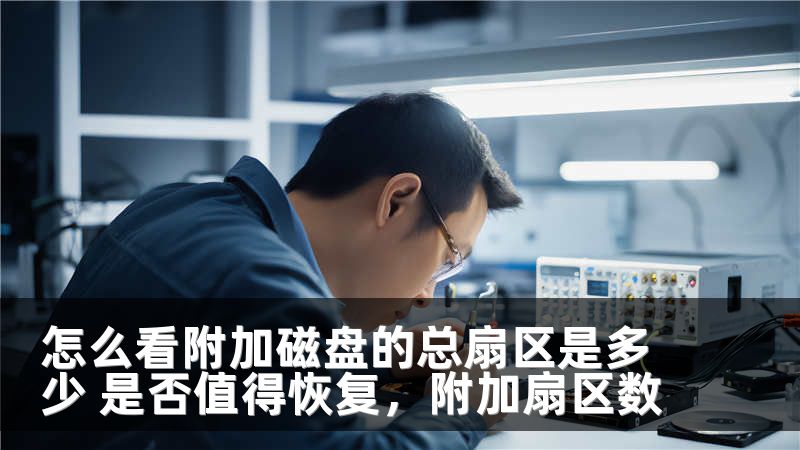 怎么看附加磁盘的总扇区是多少 是否值得恢复，附加扇区数