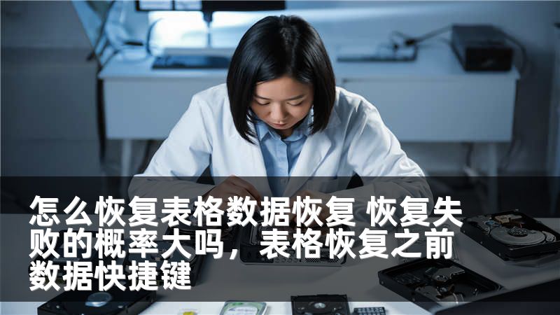 怎么恢复表格数据恢复 恢复失败的概率大吗，表格恢复之前数据快捷键