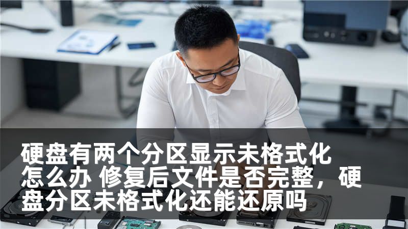硬盘有两个分区显示未格式化怎么办 修复后文件是否完整，硬盘分区未格式化还能还原吗