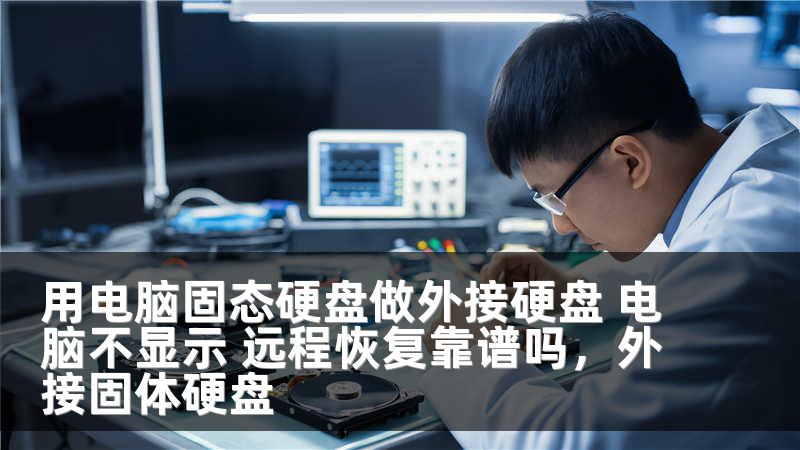 用电脑固态硬盘做外接硬盘 电脑不显示 远程恢复靠谱吗，外接固体硬盘
