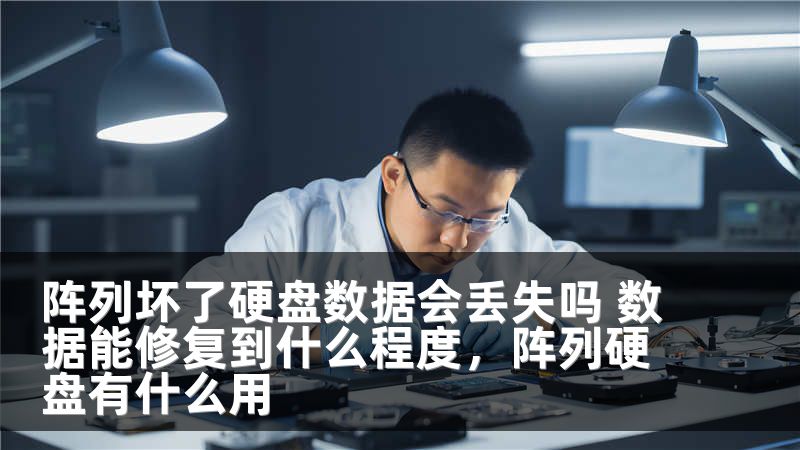 阵列坏了硬盘数据会丢失吗 数据能修复到什么程度，阵列硬盘有什么用