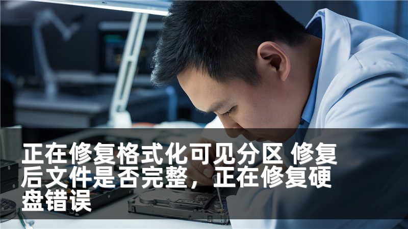 正在修复格式化可见分区 修复后文件是否完整，正在修复硬盘错误