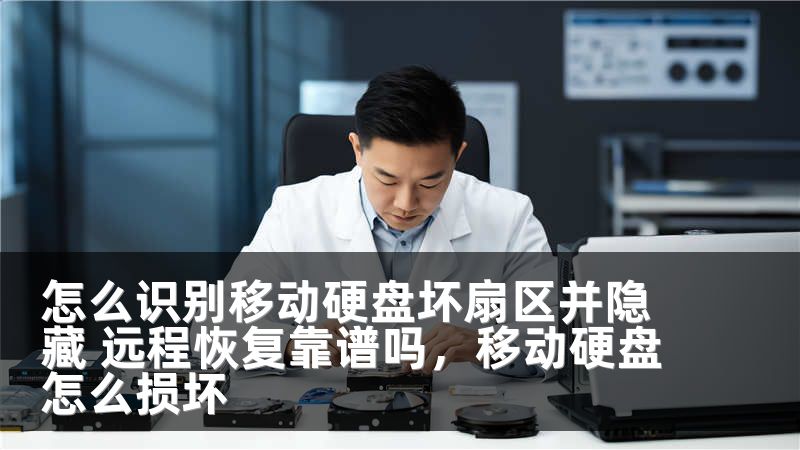 怎么识别移动硬盘坏扇区并隐藏 远程恢复靠谱吗，移动硬盘怎么损坏