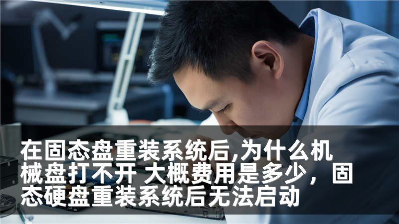 在固态盘重装系统后,为什么机械盘打不开 大概费用是多少，固态硬盘重装系统后无法启动