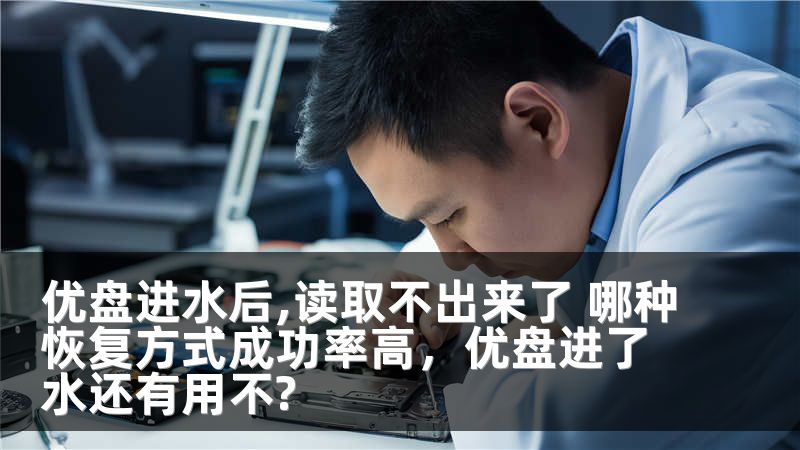 优盘进水后,读取不出来了 哪种恢复方式成功率高，优盘进了水还有用不?