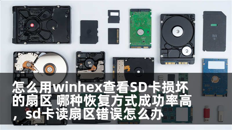 怎么用winhex查看SD卡损坏的扇区 哪种恢复方式成功率高，sd卡读扇区错误怎么办