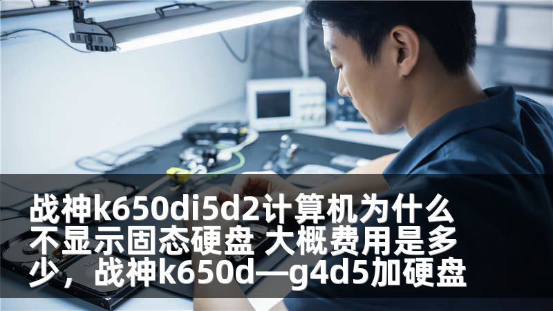 战神k650di5d2计算机为什么不显示固态硬盘 大概费用是多少,战神k650d—g4d5加硬盘
