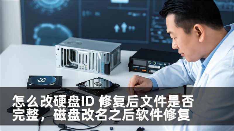 怎么改硬盘ID 修复后文件是否完整，磁盘改名之后软件修复