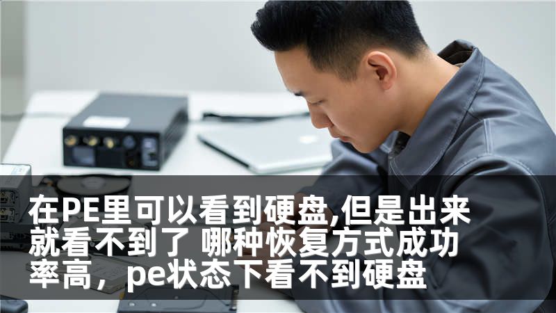 在PE里可以看到硬盘,但是出来就看不到了 哪种恢复方式成功率高，pe状态下看不到硬盘
