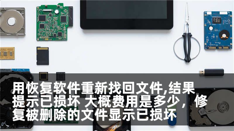 用恢复软件重新找回文件,结果提示已损坏 大概费用是多少,修复被删除的文件显示已损坏