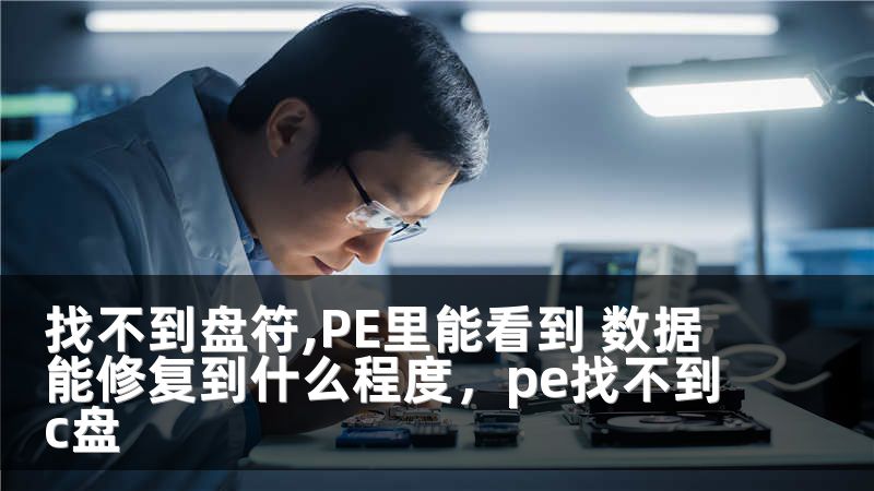 找不到盘符,PE里能看到 数据能修复到什么程度，pe找不到c盘