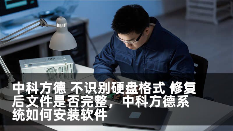中科方德 不识别硬盘格式 修复后文件是否完整，中科方德系统如何安装软件