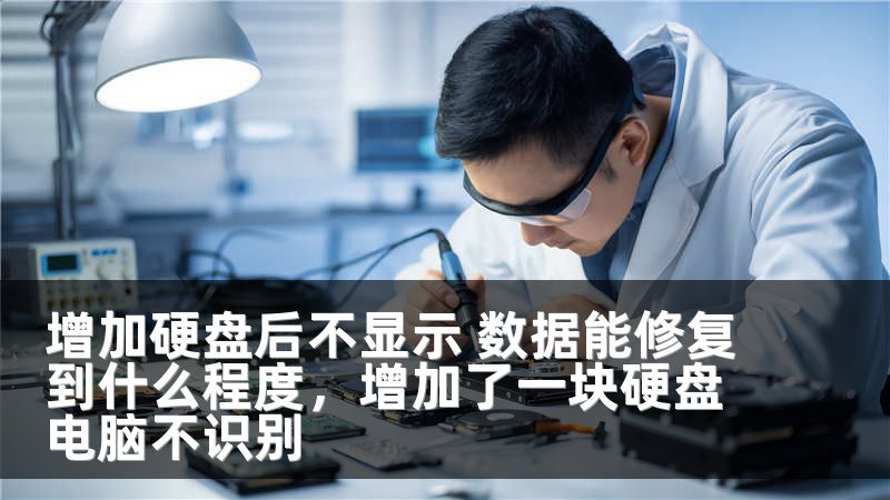 增加硬盘后不显示 数据能修复到什么程度，增加了一块硬盘电脑不识别