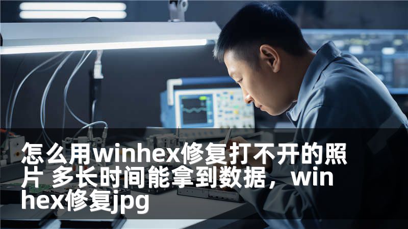 怎么用winhex修复打不开的照片 多长时间能拿到数据,winhex修复jpg