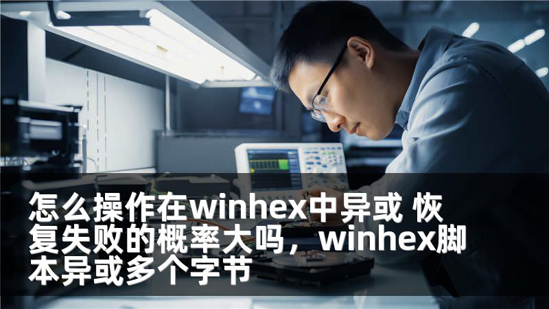 怎么操作在winhex中异或 恢复失败的概率大吗，winhex脚本异或多个字节