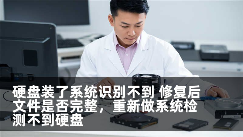 硬盘装了系统识别不到 修复后文件是否完整，重新做系统检测不到硬盘