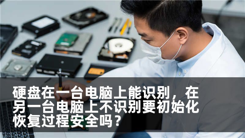 硬盘在一台电脑上能识别，在另一台电脑上不识别要初始化恢复过程安全吗？