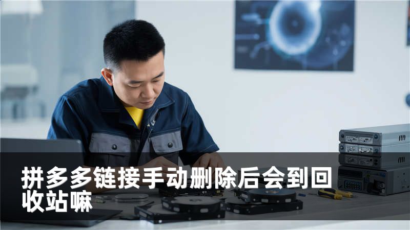 拼多多链接手动删除后会到回收站嘛