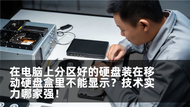 在电脑上分区好的硬盘装在移动硬盘盒里不能显示？技术实力哪家强！