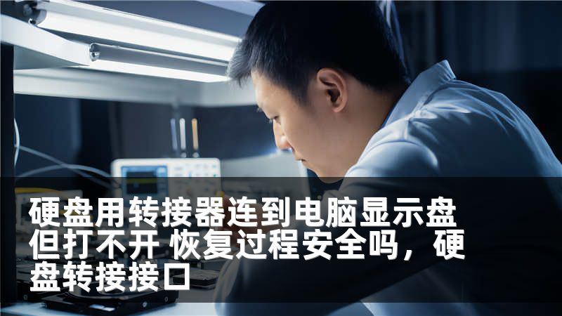 硬盘用转接器连到电脑显示盘但打不开 恢复过程安全吗，硬盘转接接口