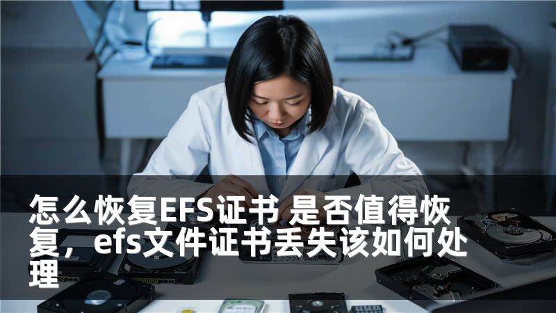 怎么恢复EFS证书 是否值得恢复，efs文件证书丢失该如何处理