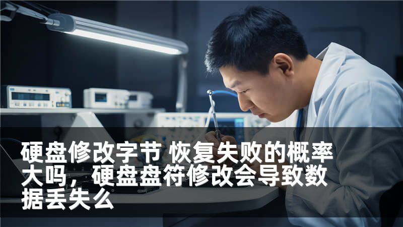 硬盘修改字节 恢复失败的概率大吗，硬盘盘符修改会导致数据丢失么