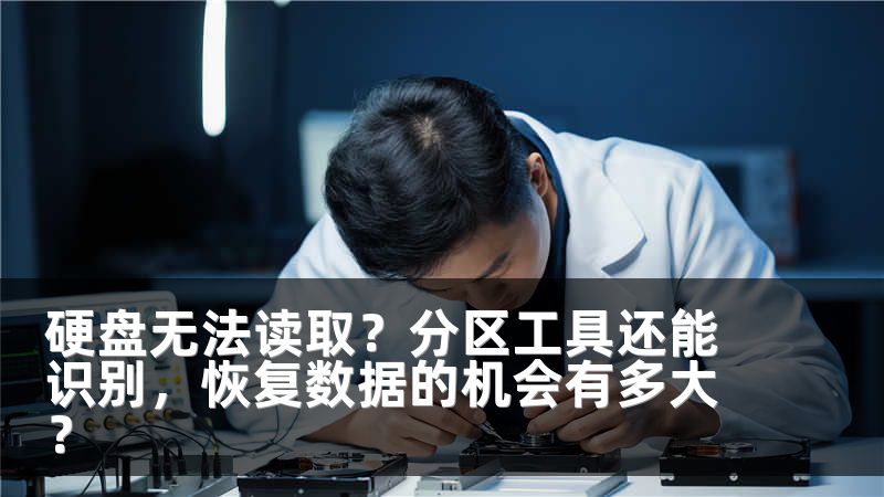 硬盘无法读取？分区工具还能识别，恢复数据的机会有多大？
